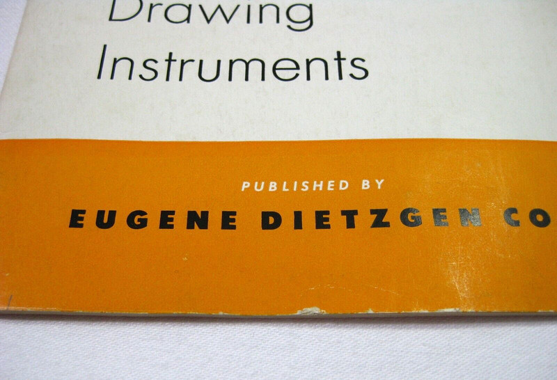 Dietzgen Use & Care of Drawing Instruments Self-Teaching Instruction Book #9255 gallery