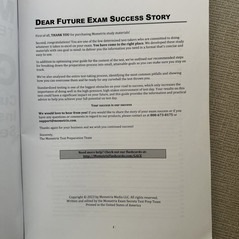 MOMETRIX GACE Test Prep Curriculum and Instruction Secrets Study Guide gallery