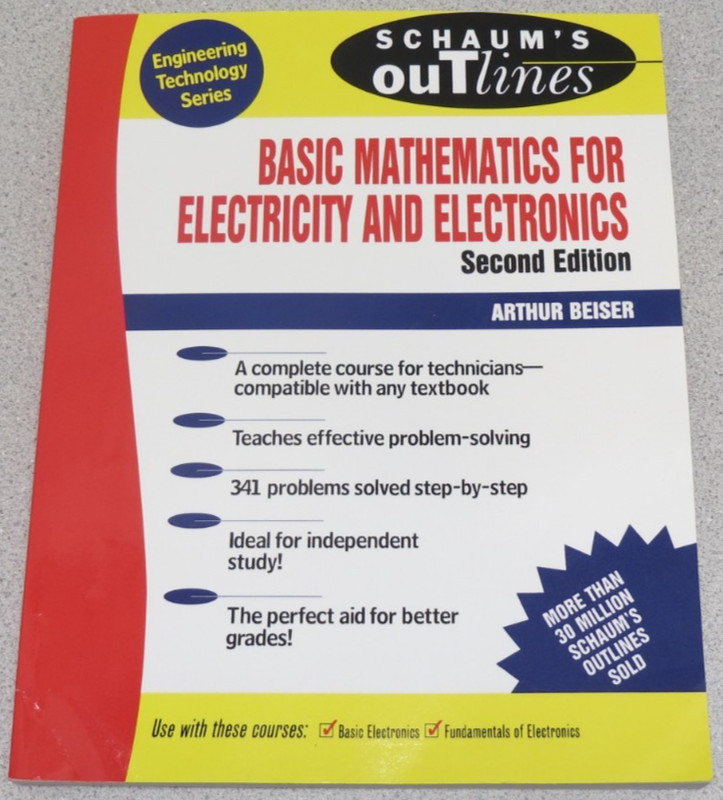 Schaum’s Outline of Basic Mathematics for Electricity and Electronics 2nd Beiser