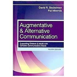 Augmentative and Alternative Communic- 9781598571967, David Beukelman, hardcover