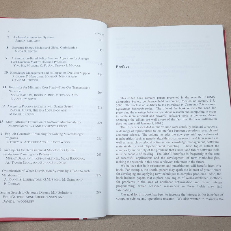 Computing Tools for Modeling, Optimization, and Simulation : Interfaces in Co... gallery