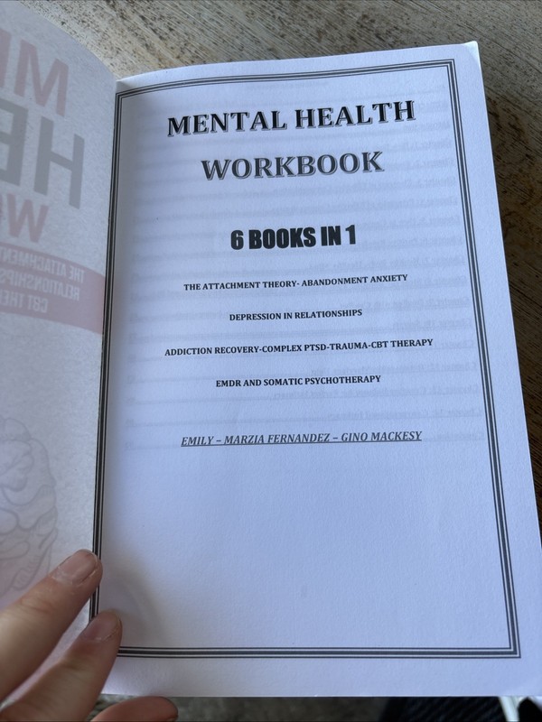 Mental Health Workbook 6 in 1 book gallery