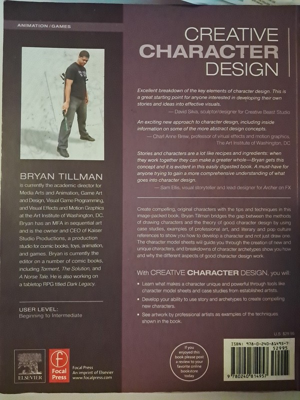 Creative Character Design by Bryan Tillman pb Focal Press gallery