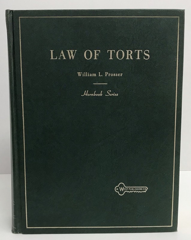 The Law of Torts Hornbook by William Prosser 4th Edition West Publishing Co. gallery