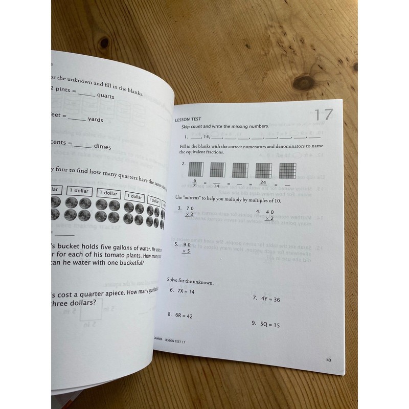 Math-U-See Gamma Single and Multiple Digit Multiplication Manual Tests DVD Set gallery