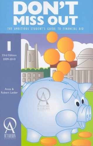 Don’t Miss Out: The Ambitious – Paperback, by Anna Leider; Robert – Very Good