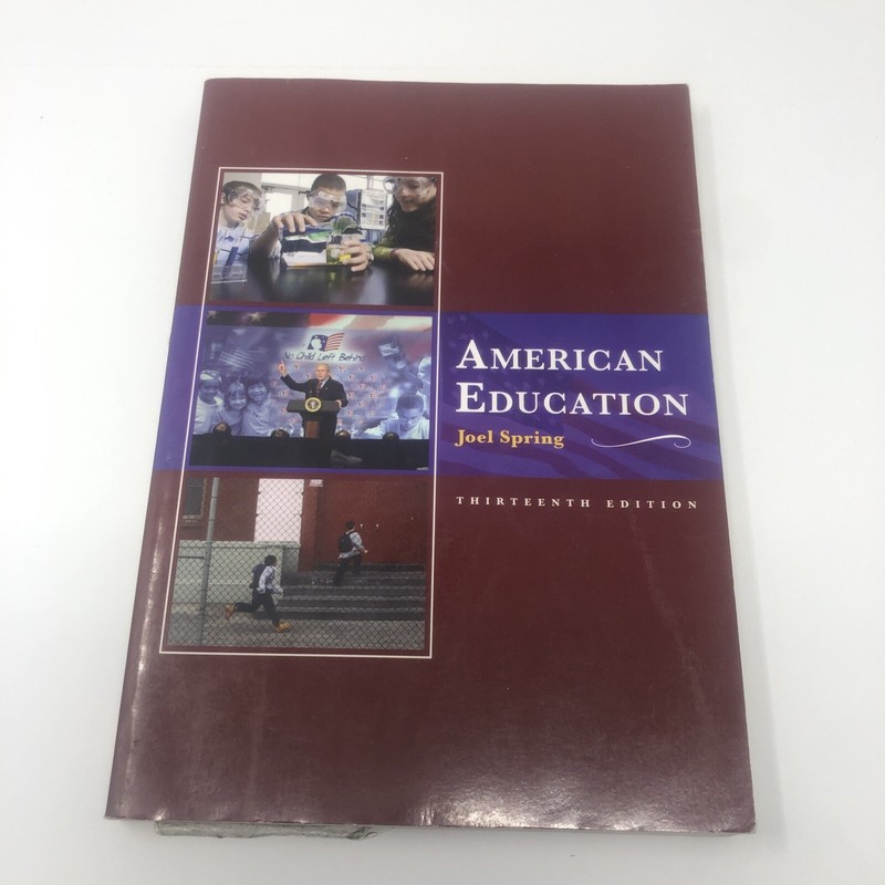 American Education Joel Spring 13th Edition 9780073525945 Paperback