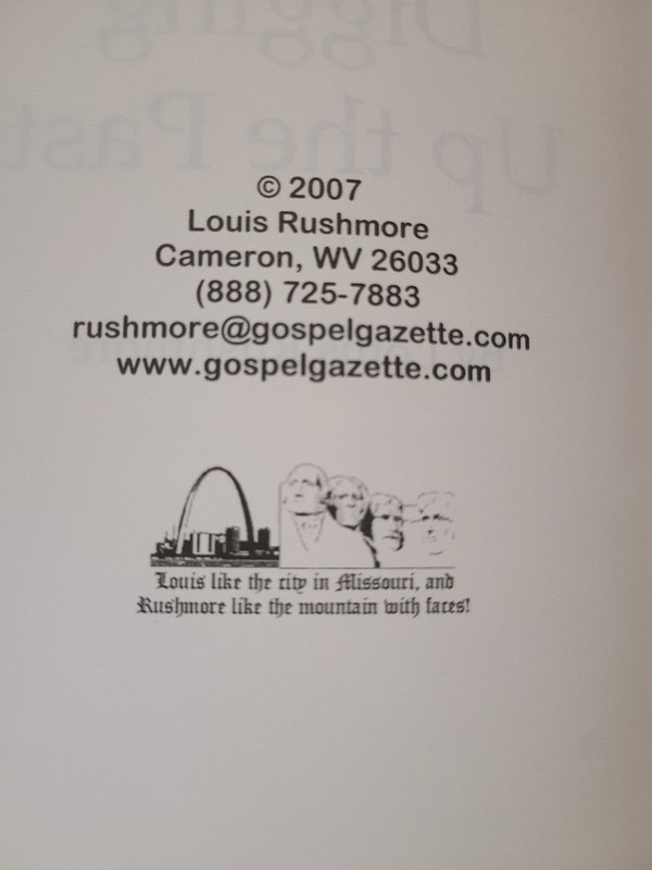 Lot of 2 by Louis Rushmore DIGGING UP THE PAST + BIBLICAL VARIETY VOL 1 / LN gallery