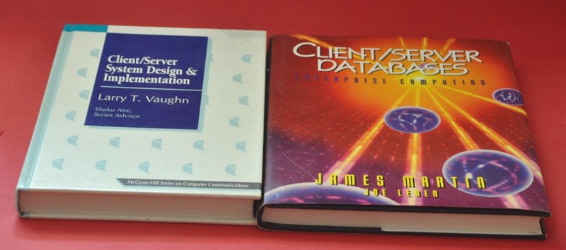 2 bks Client/Server 1) System Design & Implementation, 2) Databases