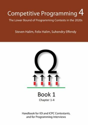 Competitive Programming 4 – Book 1: The Lower Bound of Programming Contests in t