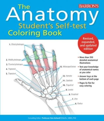 The Anatomy Student’s Self-Test Coloring Book – Paperback – VERY GOOD