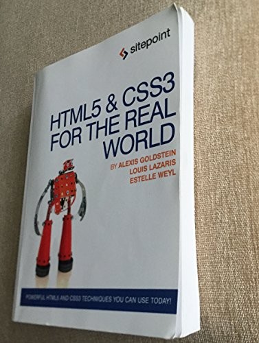HTML5 and CSS3 in the Real World, Goldstein, Alexis