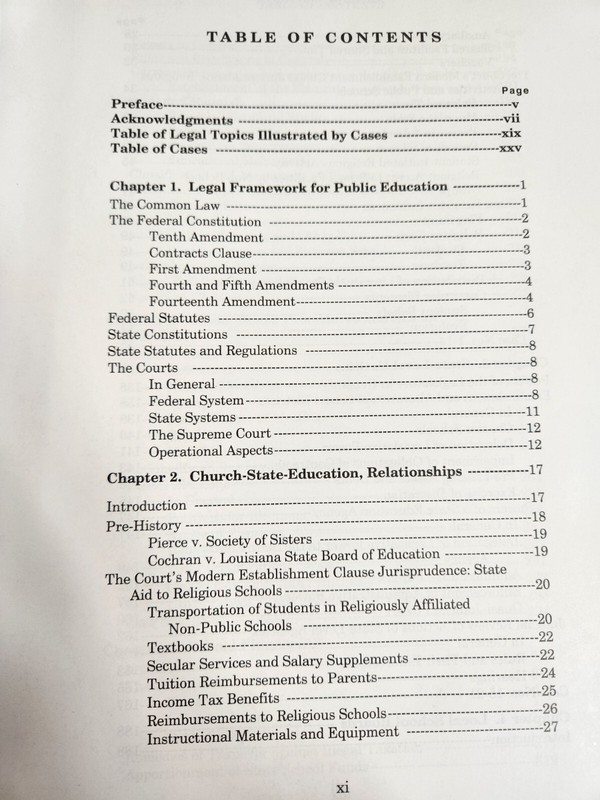 Reutter's The Law of Public Education FIFTH Edition HC EUC FREE Shipping gallery