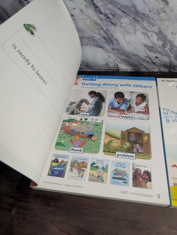 2 Book Set I-Ready Learning Magnetic Reading Foundations Grade 2 V.1 and V.2 gallery