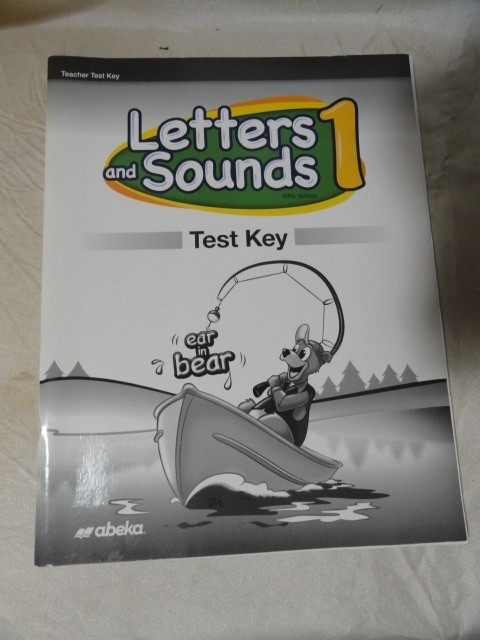 ABEKA LETTER AND SOUNDS 1 TEACHER TEST KEY FIFTH EDITION PAPERBACK