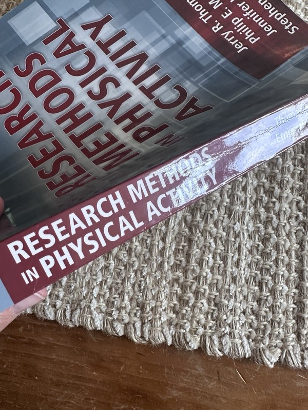 Human Kinetics Research Methods in Physical Activity 8th Ed Paperback Thomas gallery
