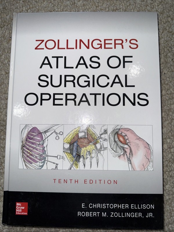 Zollinger's Atlas of - Hardcover, by Zollinger Robert; Ellison - Very Good