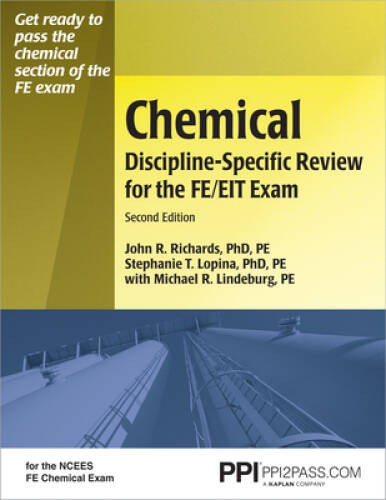 Chemical Discipline-Specific Review for the FE/EIT Exam, 2nd Ed – VERY GOOD