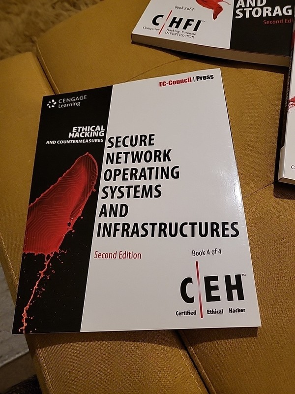 Secure Network Operating System And Infrastructure 2 Lot Cengage Learning Free🎁