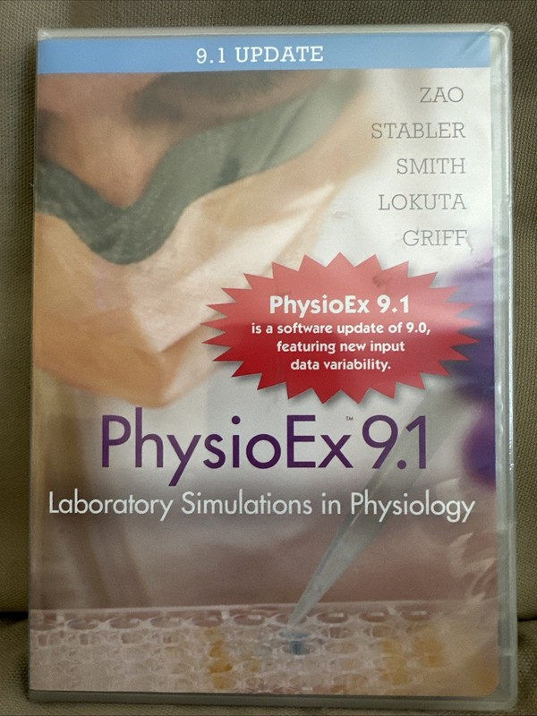 PhysioEx 9. 1: Laboratory Simulations in Physiology with 9. 1 Update with Book