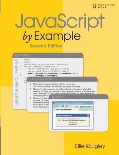 JavaScript by Example, USED-Very Good, Quigley, Ellie