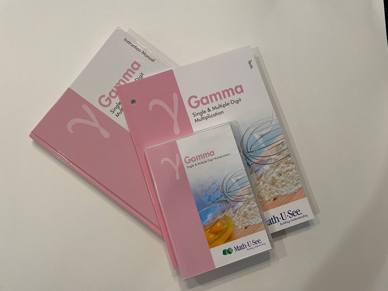 Demme Math-U-See: Gamma Multiplication Instructor’s Manual, DVD, & Test Book Set