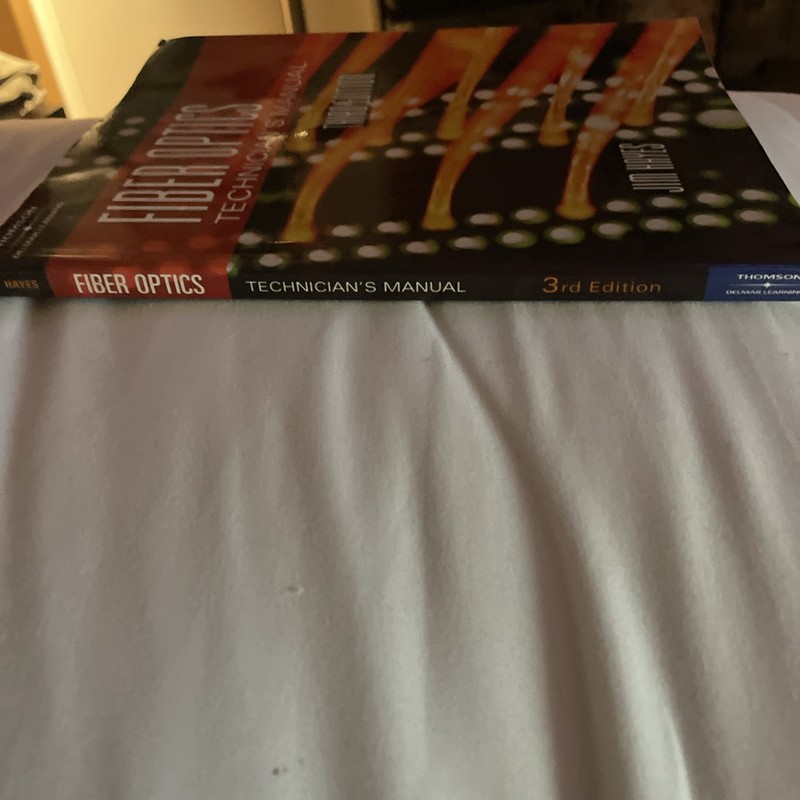 Fiber Optics Technician's Manual Paperback Jim Hayes gallery