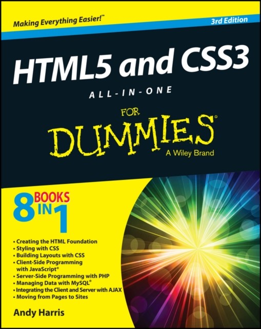 HTML5 & CSS3 ALL IN ONE FOR DUMMIES by Andy Harris Paperback Self Help Business