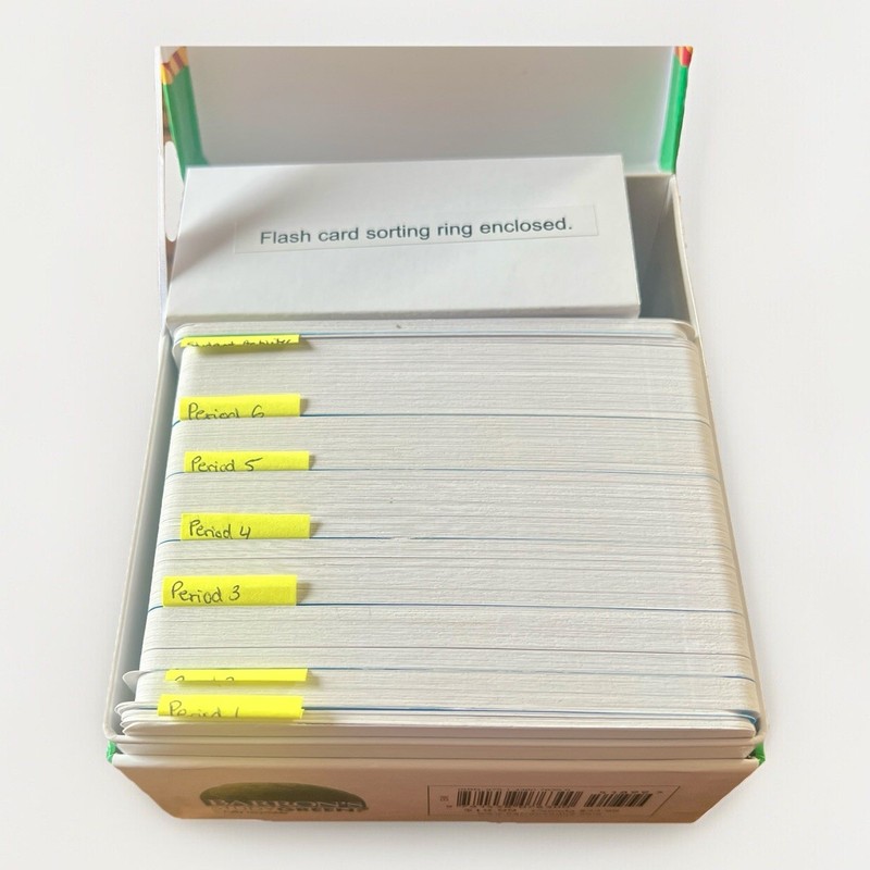 Barron's AP World History Flash Cards, 3rd Edition - Cards - VERY GOOD gallery