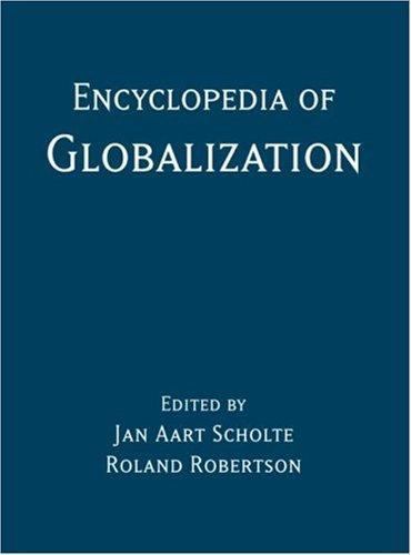Encyclopedia of Globalization by Jan Aart Scholte (2006, Prepack)