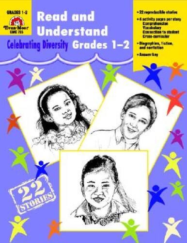 Read and Understand Celebrating Diversity Grades 1-2 – Paperback – GOOD