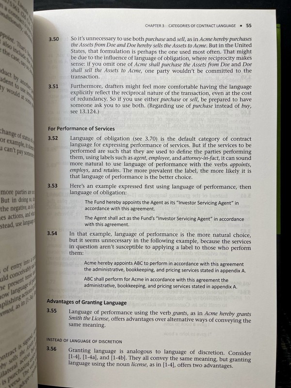Manual of Style for Contract Drafting 4th Edition by Adams 2018 Hrdbk Like New Y gallery