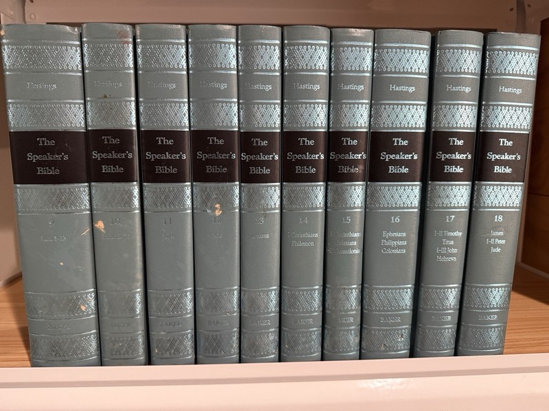 The Speakers Bible 18 Volumes By James Hastings 1987 Reprint gallery
