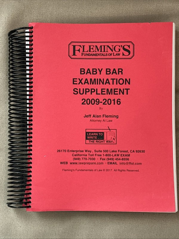 Fleming’s Fundamentals Of Law