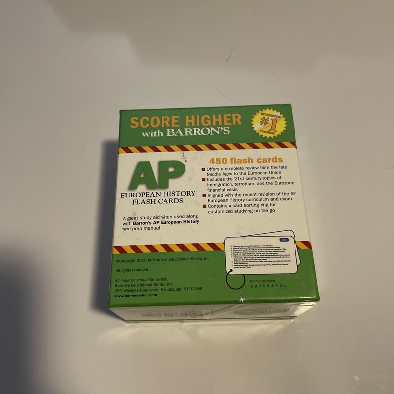 Barron's AP World History Flash Cards Set 3rd Edition 400 Flash Cards gallery