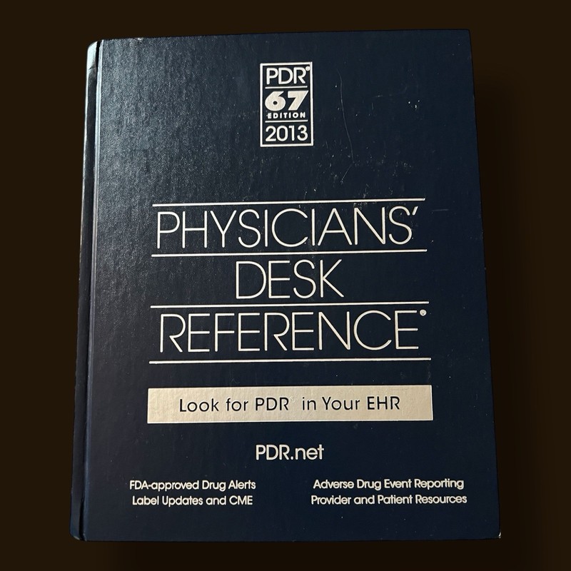 Physicians’ Desk Reference (PDR), 67th Edition, 2013. Book. FREE SHIPPING