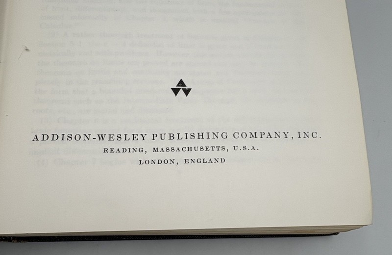 University Calculus with Analytic Geometry By Charles Morrey (1962) 1st Ed. HC gallery