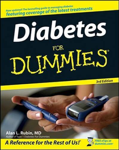 Diabetes For Dummies – Paperback By Rubin, Alan L – GOOD