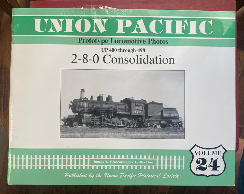 Union Pacific Prototype Locomotives, 2-8-0 Consolidation Class, 400 To 498 by Ja