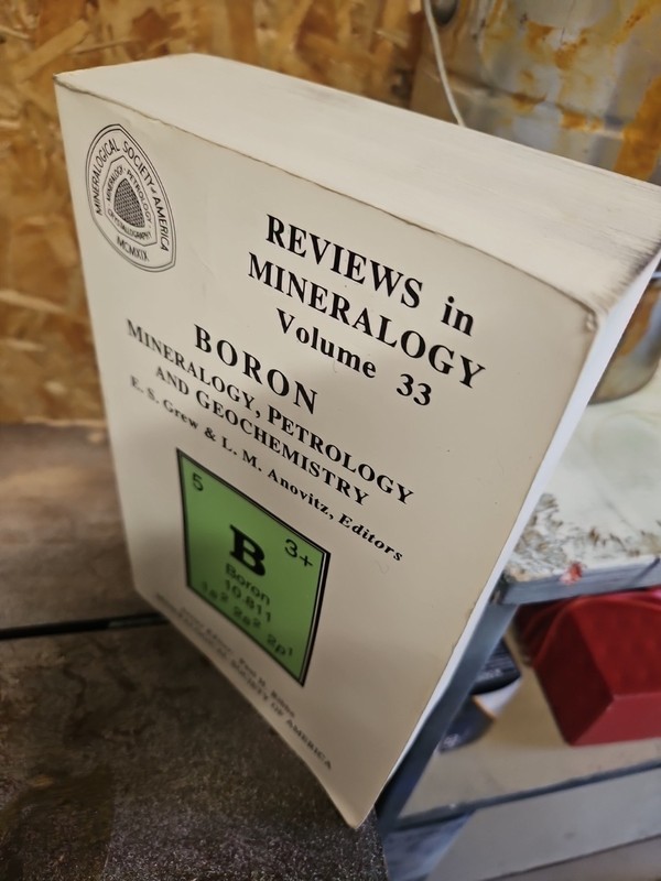 Lawrence M. Anovitz Boron (Paperback) Reviews in Mineralogy & Geochemistry gallery