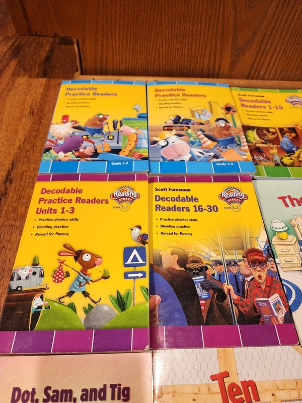 Decodable Readers:Grade 1.2 1.3 2.1 2.2 3.1 3.2 Scott Foresman Lot Of 12 Unused gallery