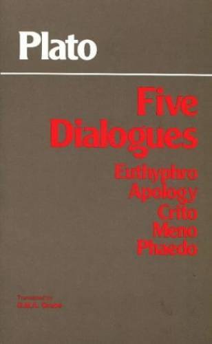 Plato – Five Dialogues: Euthyphro, Apology, Crito, Meno, Phaedo – ACCEPTABLE