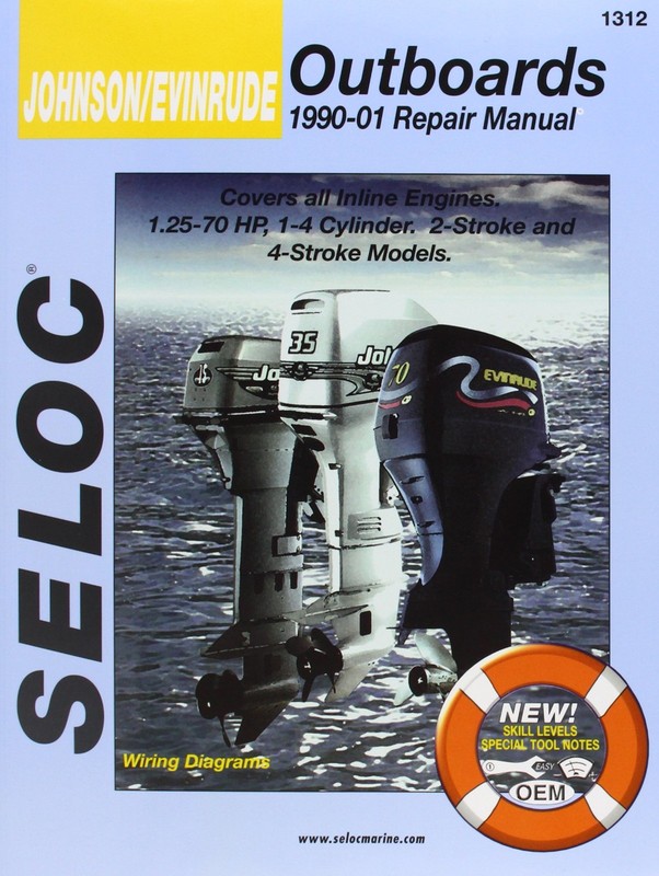 Johnson/Evinrude Outboards, All In-Line Engines, 2-4 Stroke, 1990-01 (Seloc’…