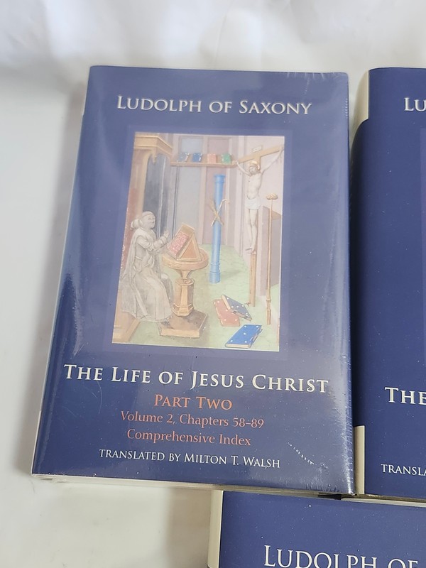 The Life of Jesus Christ by Ludolph of Saxony Vol. 1 - (1-40) (1-57) Vol. 2 - (5 gallery