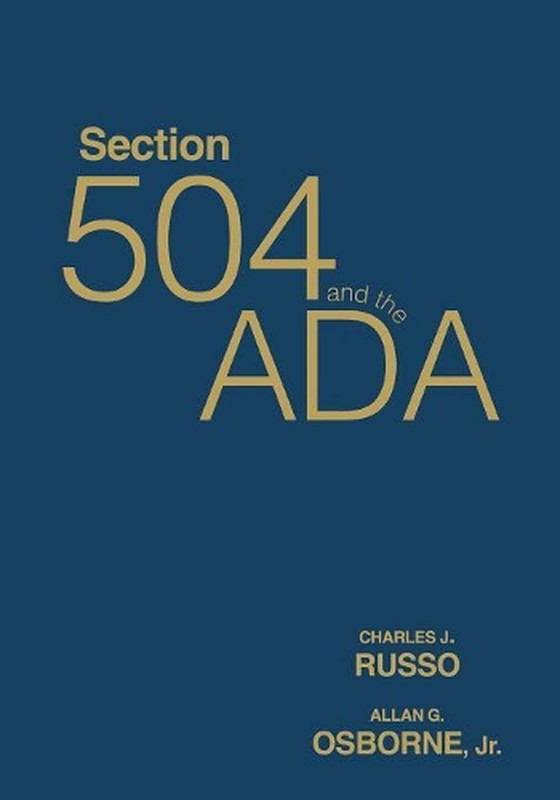 Section 504 and the ADA by Charles Russo (English) Paperback Book