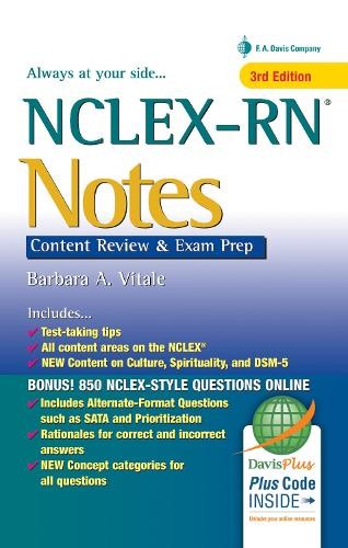 Barbara A. Vitale NCLEX-RN® Notes (Spiral Bound) (UK IMPORT)
