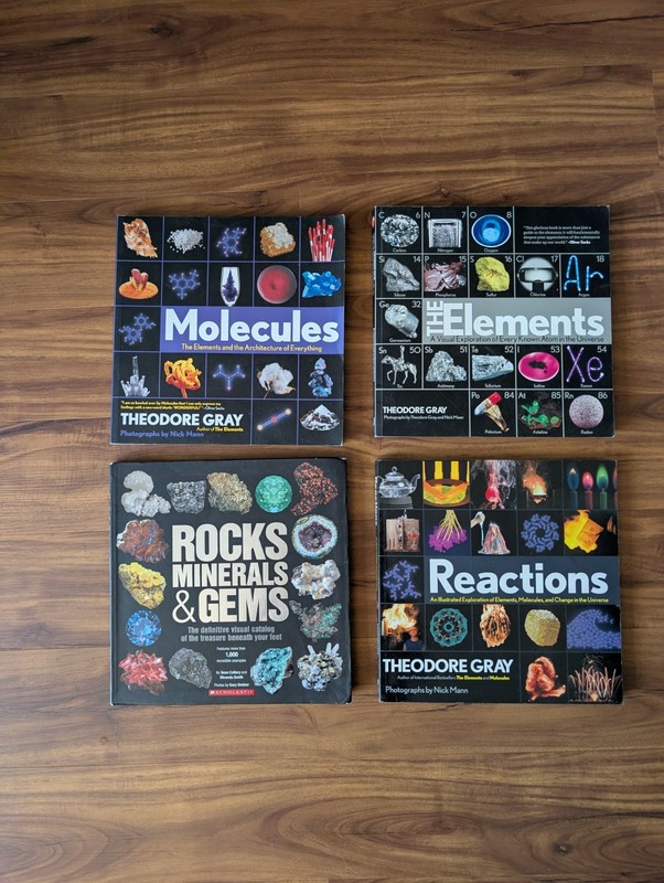 The Elements, Molecules, Reactions, Rocks Science Set Homeschooling Resource