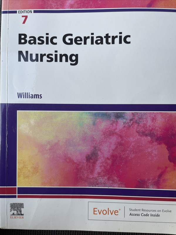 Basic Geriatric Nursing by Patricia A. Williams (2019, Trade Paperback)