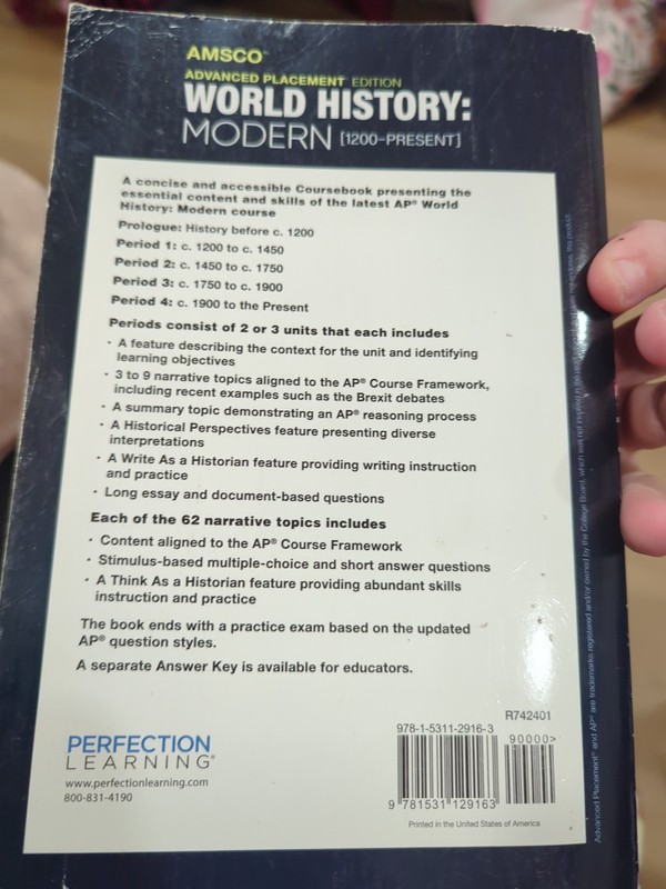 AMSCO WORLD HISTORY: MODERN ( 1200-PRESENT), Advanced Placement Edition gallery