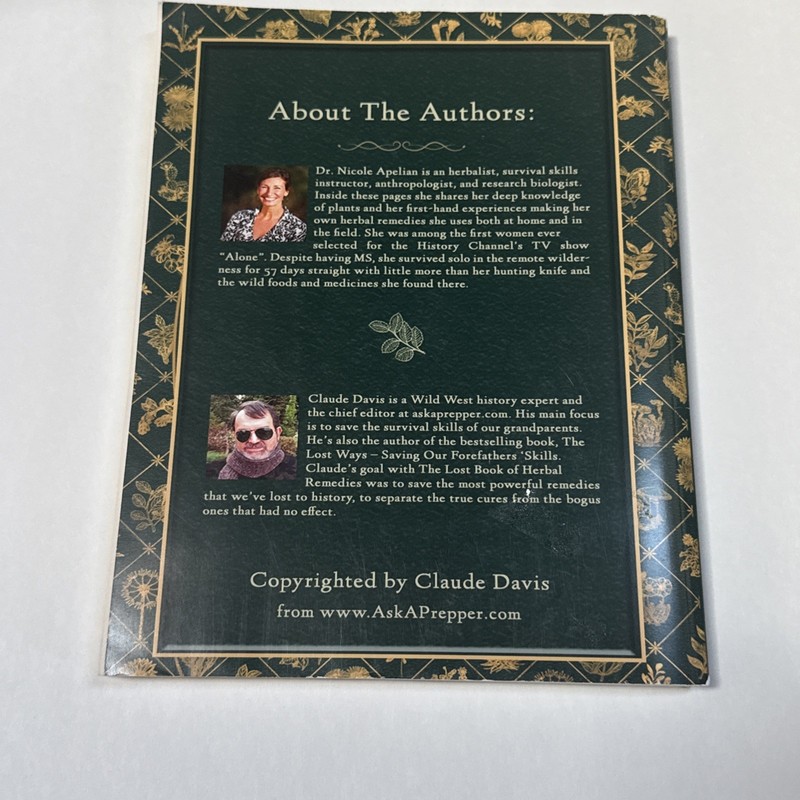The Lost Book of Herbal Remedies by Nicole Apelian & Claude Davis gallery